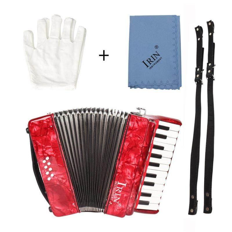 22-Key 8 Bass Piano Accordion with Straps Gloves Cleaning Cloth Educational Music Instrument for Students Beginners Childern Malaysia