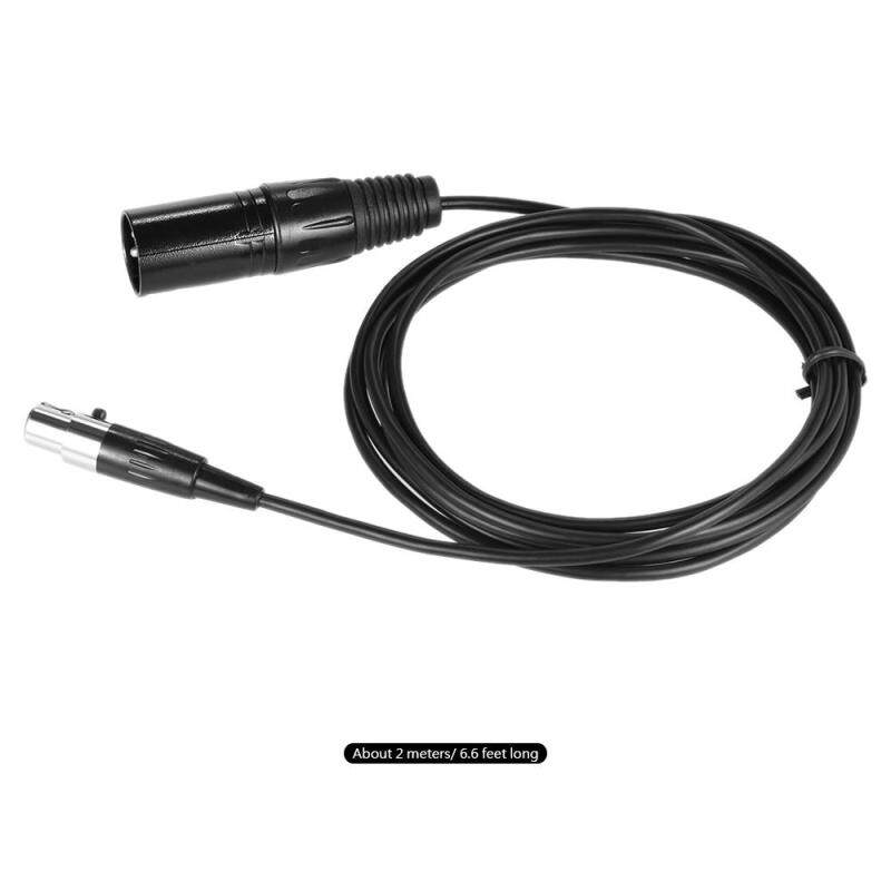 2m/ 6.6ft Male to Mini Female XLR Cable for Microphone Mixer Mixing Console Loudspeaker Malaysia