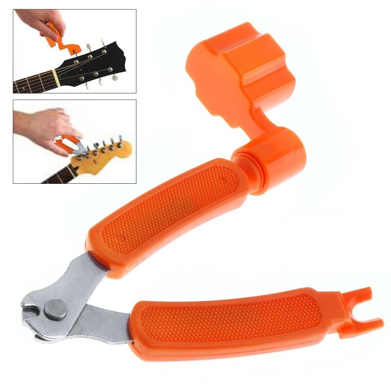 3 in 1 Multi-functional Guitar Ukulele Tool Winder + String Cutter + Pin Puller Instrument Accessories Malaysia