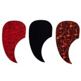 3pcs Guitar Pickguard Acoustic Pick Guard Self- adhesive Scratch Plate