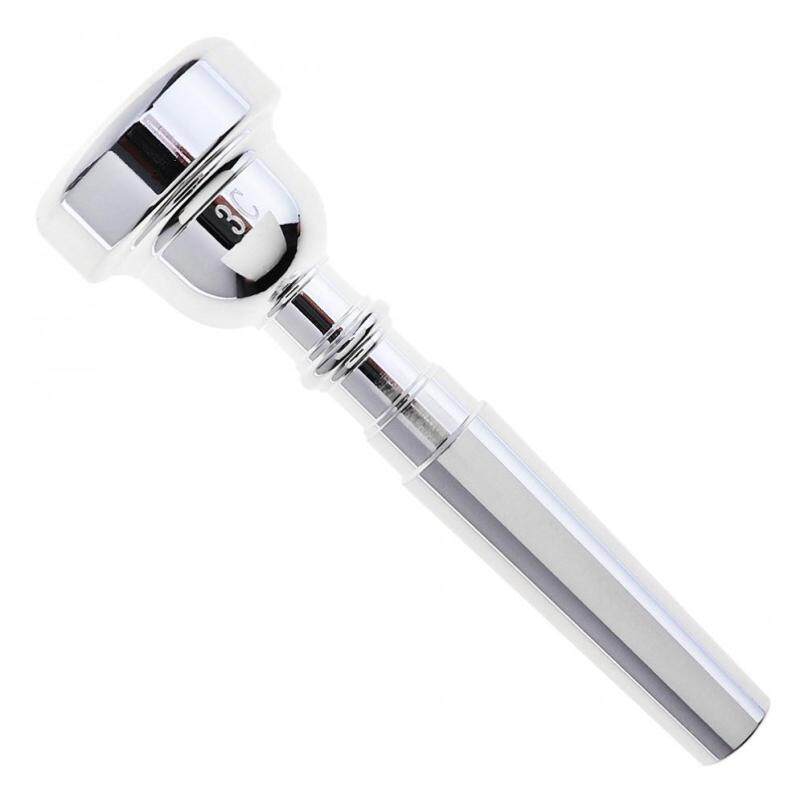 1pc 3C Size Silver Metal Small Trumpet Mouthpiece Music Instrument Trumpet Mouth with Plated Malaysia