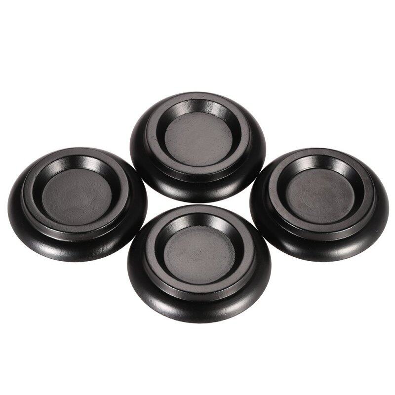 4pcs/set Solid Wood Upright Piano Caster Cups w/ EVA Anti-slip Mat Outdoorfree Malaysia