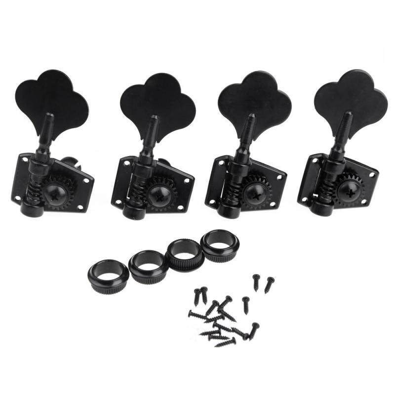 4R Black Electric Bass Tuners Machine Heads Tuning Pegs Keys Set Malaysia