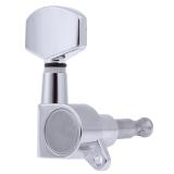 6 Cái Núm Chỉnh Dây Đàn Ghi Ta Mộc Bộ Chỉnh Dây Đàn Ghi Ta (Màu Bạc)
