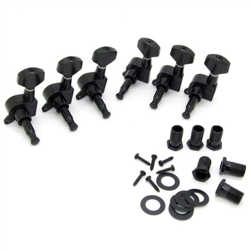 6R Right Black Electric Guitar String Tuning Pegs Keys Tuners For Strat Tele Malaysia