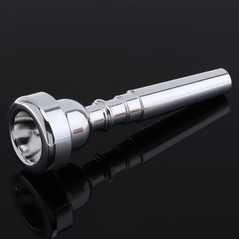 1pc 7C Small Silver Plated Trumpet Mouthpiece Music Instrument Malaysia