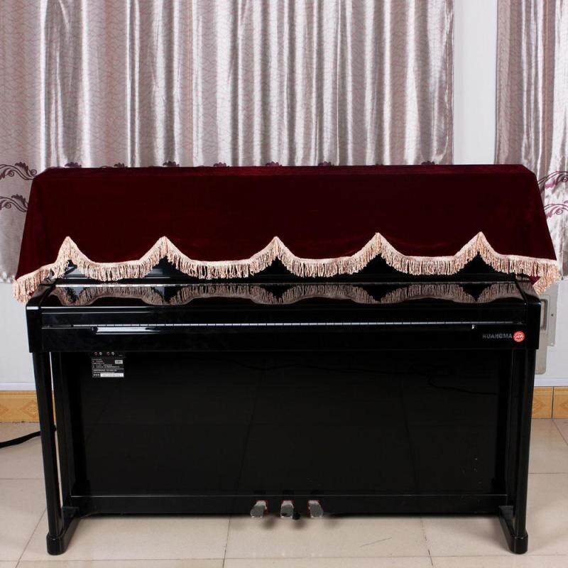 88-key Electronic Piano Keyboard Cover Pleuche Fastener Tape Decorated Malaysia