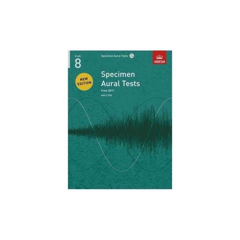 ABRSM SPECIMEN AURAL TESTS - GRADE 8 (2011+) BOOK/2 CDS Malaysia