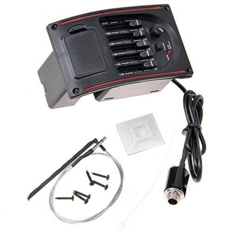 Acoustic Guitar Preamp 5-Band EQ Equalizer Pickup Tuner PS-500 Malaysia