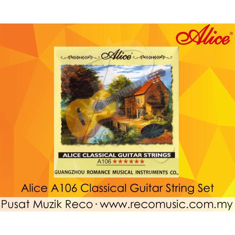 Alice A106 Clear Nylon Classical Guitar String Set Malaysia