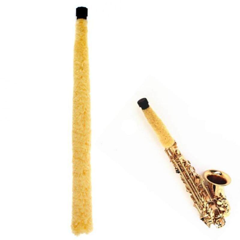 Yellow Alto Saxophone Cleaner Soft Fiber Brush Pad Saver Malaysia