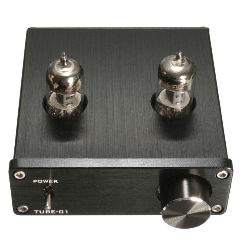 Audio Mini 6J1 Valve & Vacuum Tube Pre-Amplifier Stereo HiFi Buffer Preamp DC12V Malaysia