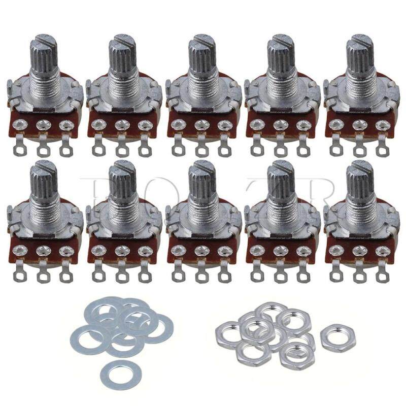 B500k 15mm Shaft Electric Guitar Volume Potentiometer Set of 10 Malaysia