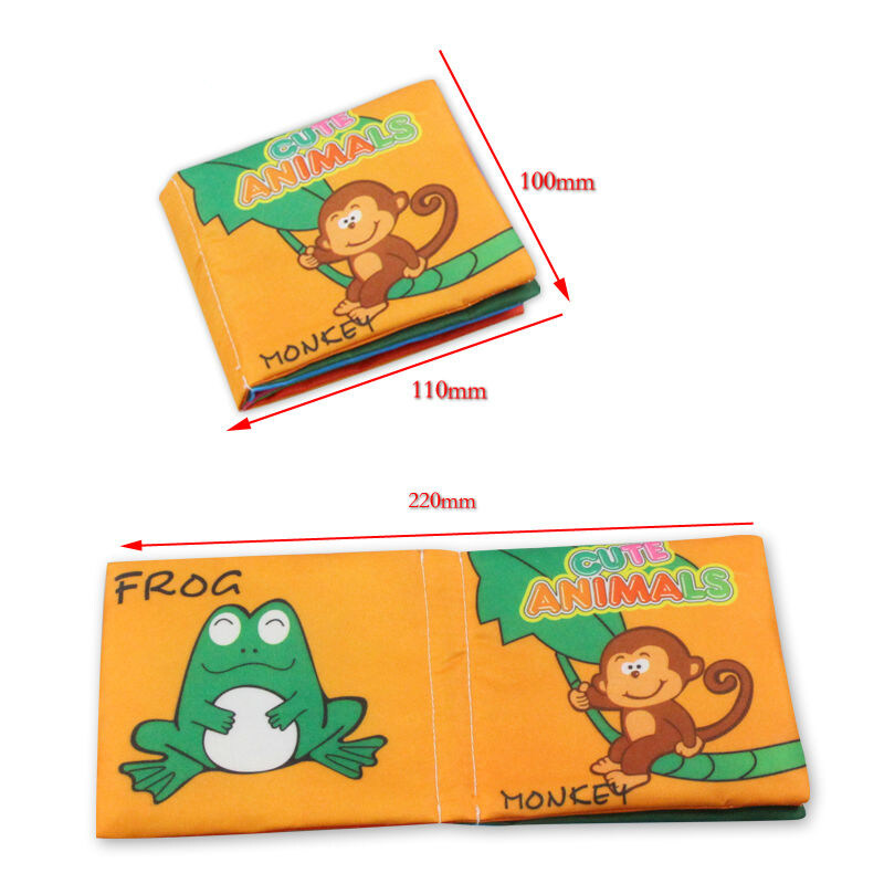 Babys First Book cloth baby book Animal book Mini Learning mat Early Learning Educatinoal Toys for kids Malaysia