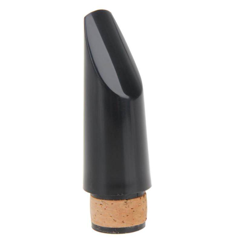 Black ABS Plastic Mouthpiece for Bb Clarinet W/ CORK (Black) Malaysia