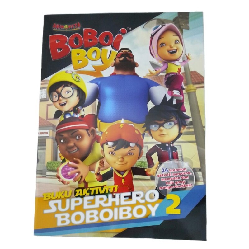 BOBOIBOY BUKU AKTIVITY SUPERHERO 2 Malaysia