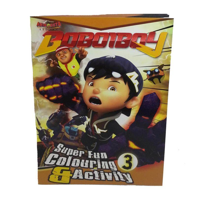 BOBOIBOY COLORING & ACTIVITY BOOK 3 Malaysia