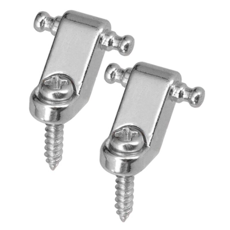 BolehDeals 2Pc Roller String Tree String Retainer Mounting Tree Guide for Electric Guitar Parts Replacement Malaysia