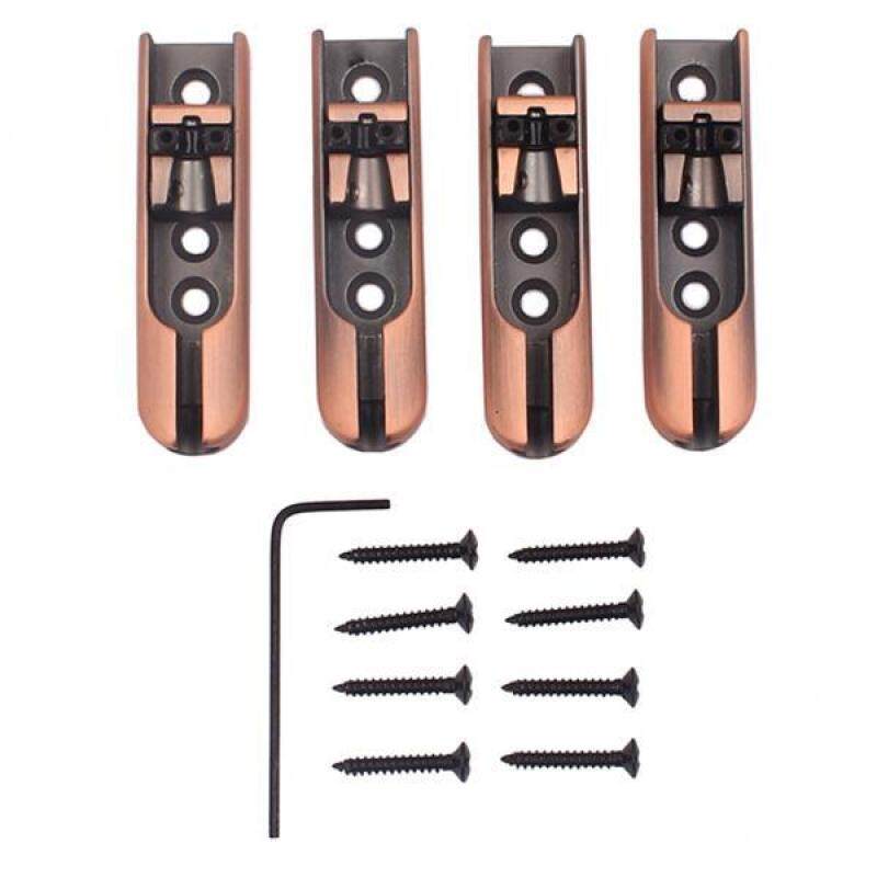 BolehDeals 4 Pieces Single String Guitar Bass Bridge for Bass Guitar Parts Replacement Malaysia