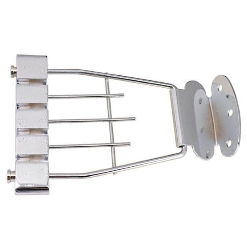BolehDeals 4 String Trapeze Bridge Tailpiece Semi Hollow Replacement for Archtop Guitar Malaysia
