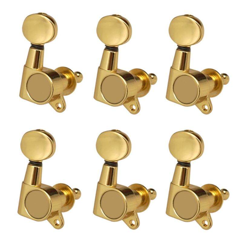 BolehDeals 6PCS Guitar String Tuning Pegs Tuners for Acoustic Electric Guitar Musical Instruments 6R Gold Malaysia