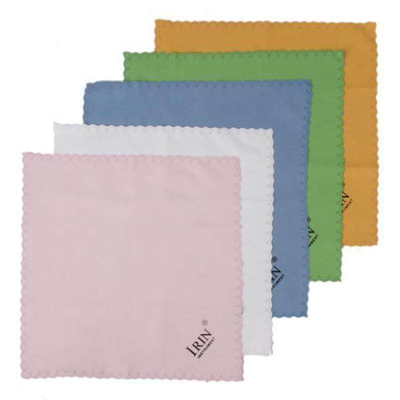 BolehDeals Cotton Cleaning Cloth for Guitar Piano Musical Instruments 5pcs Mixed Color Malaysia