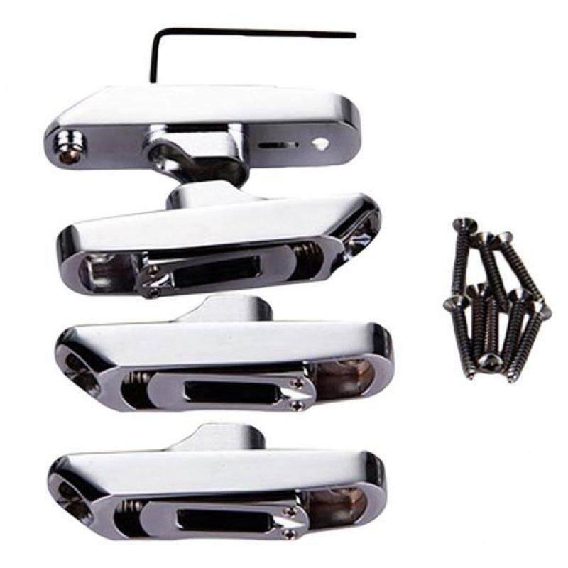 BolehDeals Set of Bass Bridge Tailpiece for 4 String Bass Parts Malaysia