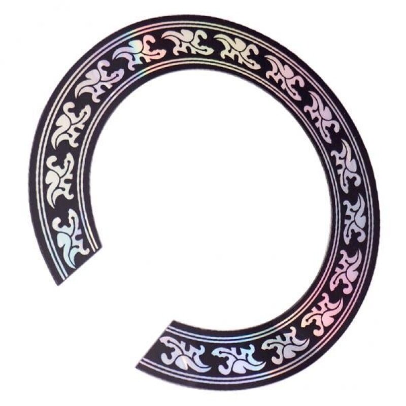 BolehDeals Sound Hole Decal Sticker for Acoustic Guitar Musical Instrument Accessory Malaysia