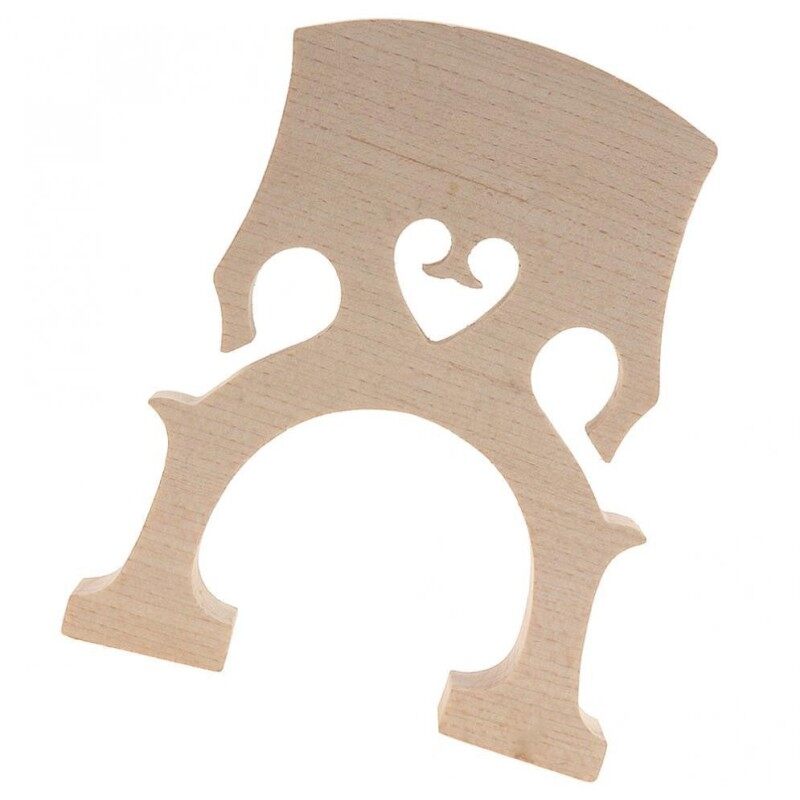 1pc 4/4 Size Wooden Cello Bridge Maple Material Malaysia
