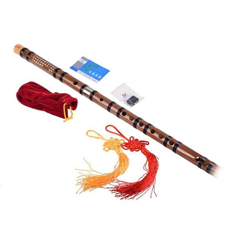 Chinese Musical Instrument Hard Bitter Bamboo Flute F Key dizi Flute Malaysia