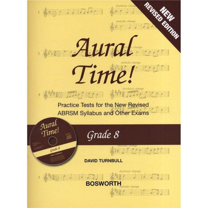 DAVID TURNBULL: AURAL TIME! - GRADE 8 BOOK/CD (ABRSM SYLLABUS FROM 2011) Malaysia