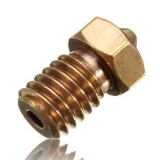 E3D V6 Kuningan Nozzle 1 Mm 1.0 untuk 1.75 Mm Filamen E3DV6 Nosel Tembaga Kepala Alat Pencetak Motif KUALITAS TERBAIK UNTUK 3 D Printer aksesoris