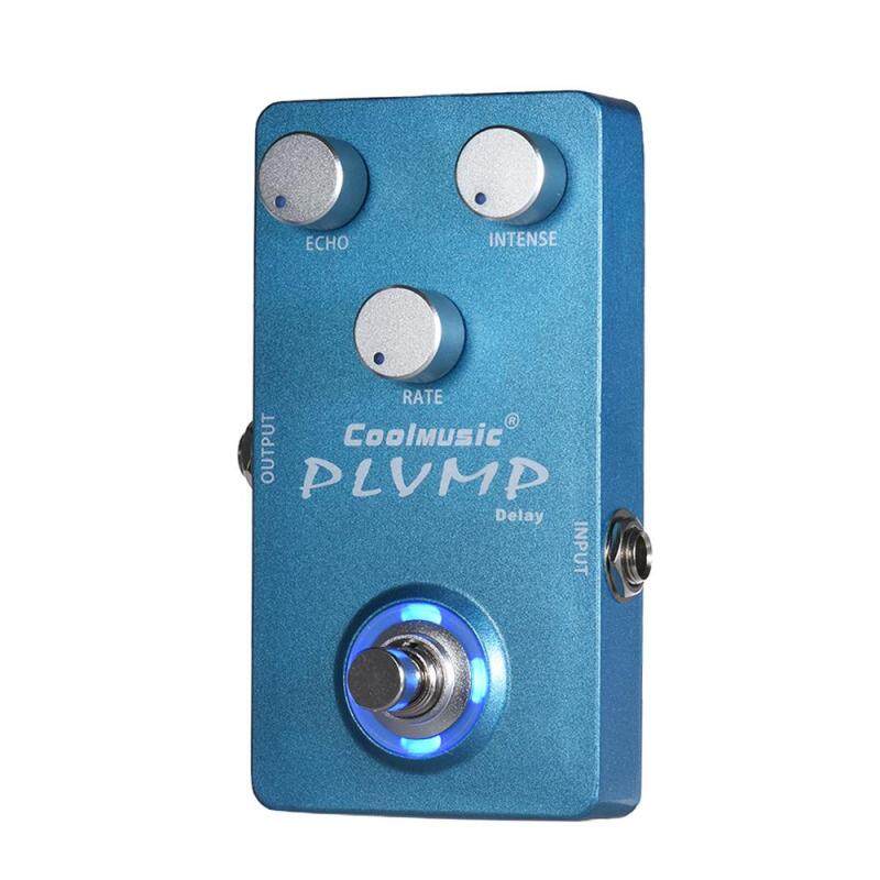 Electric Guitar Analog Delay Effect Pedal True Bypass Full Metal Shell Malaysia