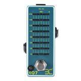 ENO EX EQ7 Guitar Equalizer Effect Pedal 7-Band EQ Full Metal Shell True Bypass