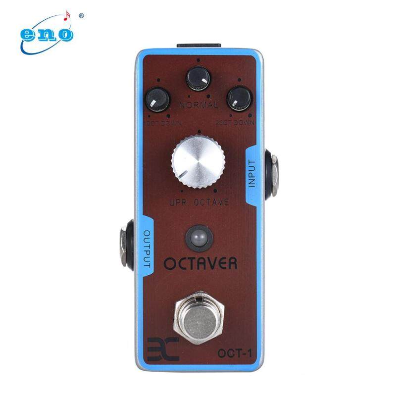 Eno EX OCT-1 Octave Mini Octave Phơ Đàn Ghita Phơ Cục True Bypass Vỏ Kim Loại Nguyên Khối