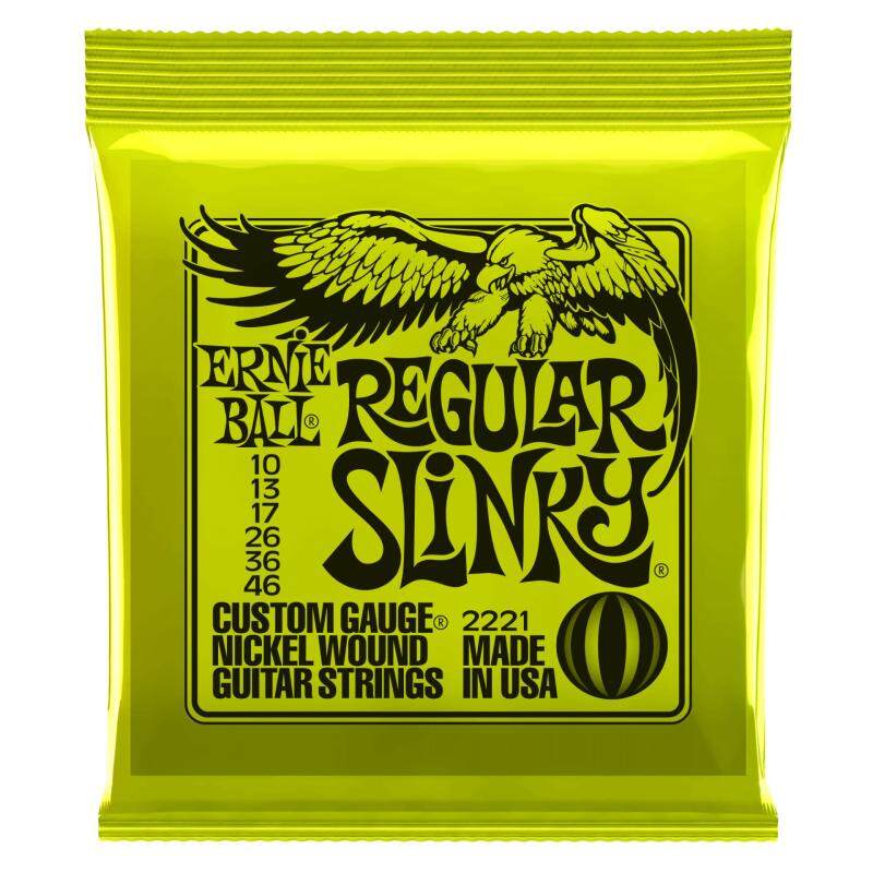 Ernie Ball 2221 Regular Slinky Nickel Wound Electric Guitar String Malaysia