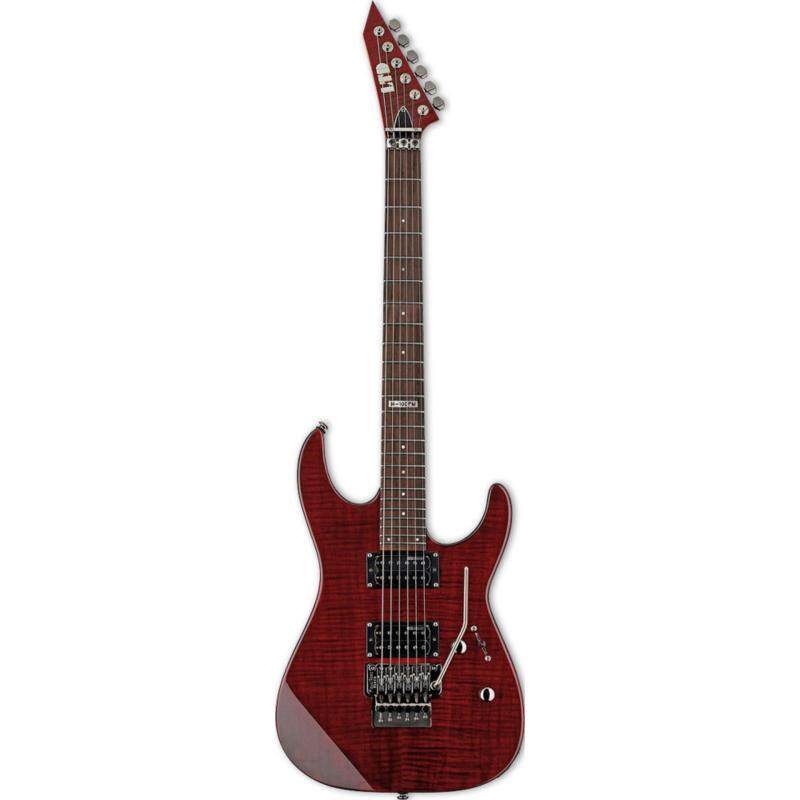 ESP LTD M-100FM Electric Guitar with Gig Bag (See Thru Black Cherry) Malaysia