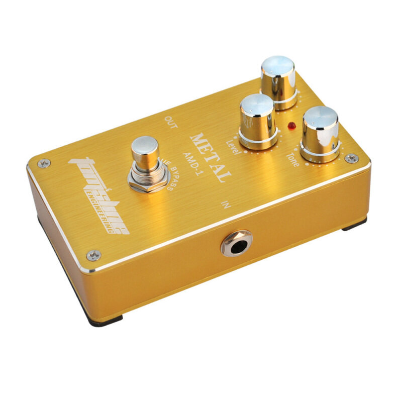 Guitar Effect Pedal Aroma AMD-1 Metal Distortion Electric Guitar Effect Pedal Aluminum Alloy Housing True Bypass Malaysia