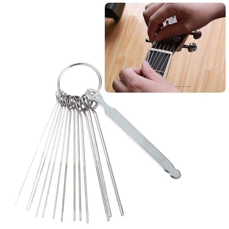 Guitar Nut Slotting File Kit Saw Rods Slot Filing Set Luthier Replacement Tool Malaysia