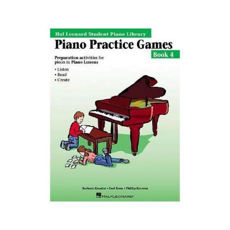Hal Leonard Student Piano Library Piano Practice Games Book 4 Malaysia