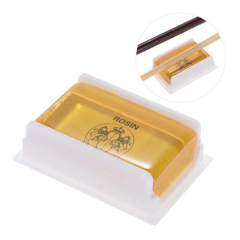 High-class Transparent Yellow Rosin Colophony Low Dust Universal for Bowed String Musical Instruments Violin Viola Cello Erhu Malaysia