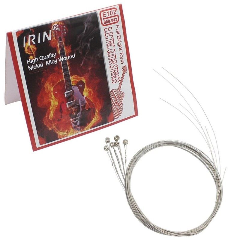 E102 Steel 0.009-0.042 Inch Electric Guitar Strings for IRIN Malaysia