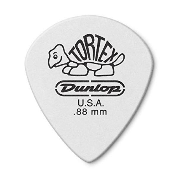 Jim Dunlop 478R. 88 Tortex Putih JAZZ III,. 88 Mm, 72/Tas-Internasional