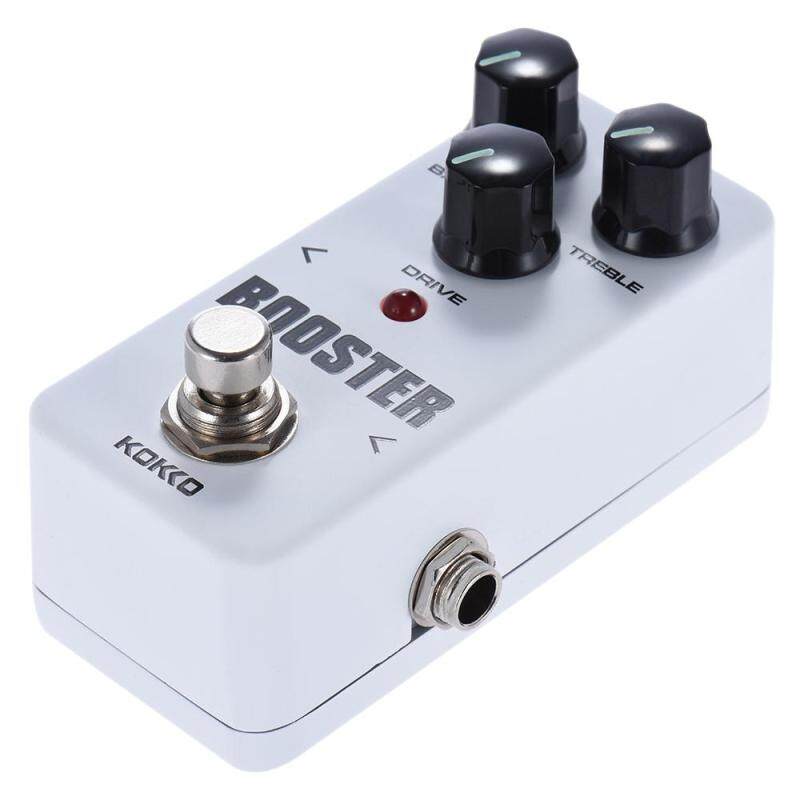KOKKO FBS2 Mini Booster Pedal Portable 2-Band EQ Guitar Effect Pedal White Malaysia