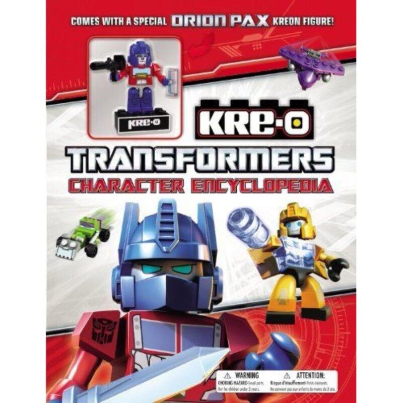KRE-O Transformers Character Encyclopedia ( with Orion Pax Kreon minifigure ) Malaysia