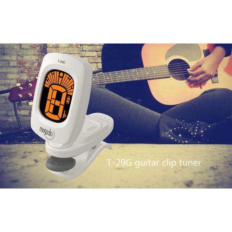 leegoal Clip-On Guitar Bass Ukulele Violin Chromatic Electronic Tuner Auto Turn On/off Malaysia