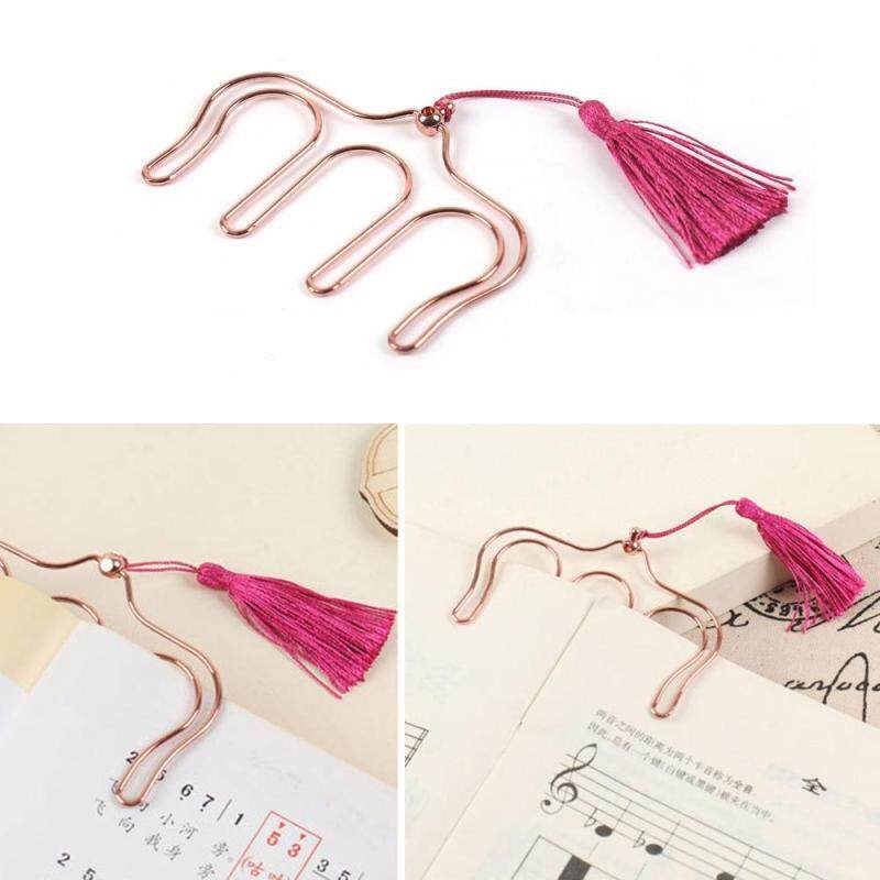 leegoal Music Book Clip Holder,Sheet Music Clip Bookmark,Page Holder,Random Color Malaysia