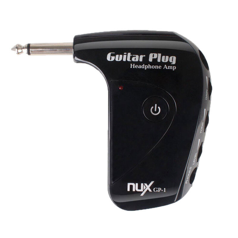 Leegoal NUX GP-1 Classic AUX Jack Rock Guitar Plug Headphone Amp (Black) (Intl) Malaysia
