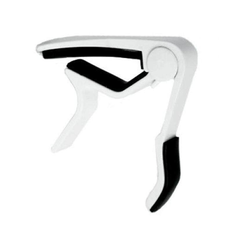 leegoal Single,handed Guitar Tuner Capo Quick Change,White Malaysia