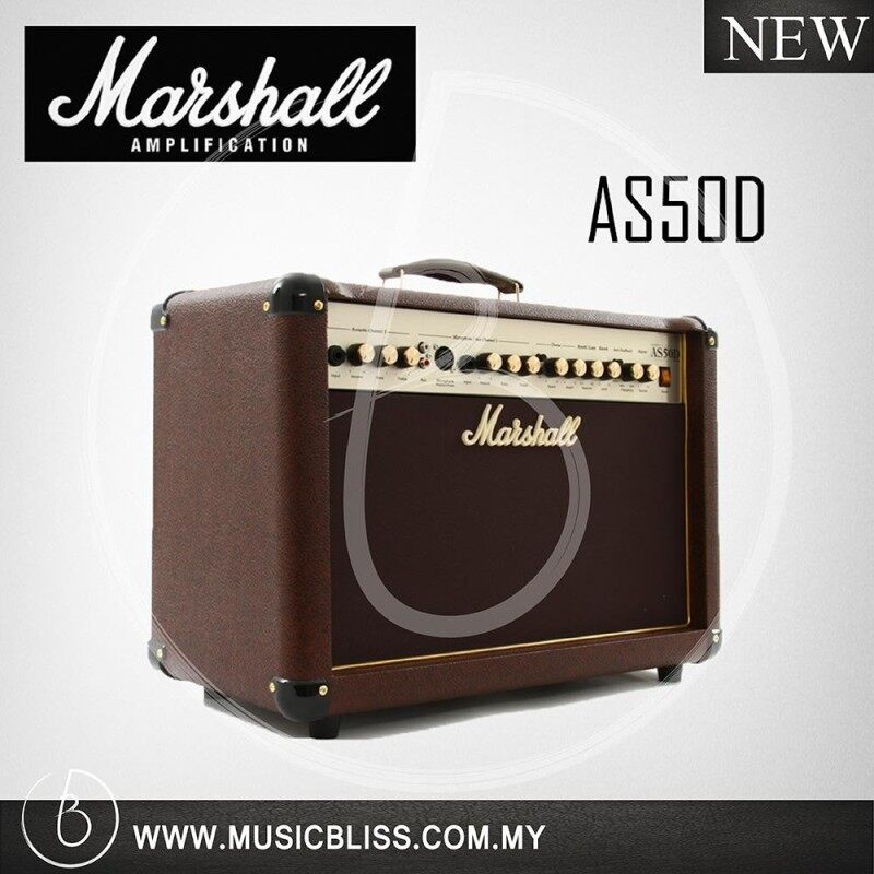 Marshall AS50D 50-watt 2x8 2-channel Acoustic Combo Amplifier Malaysia